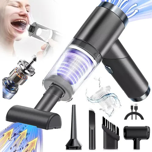 Aspiradora portatil para auto de mano